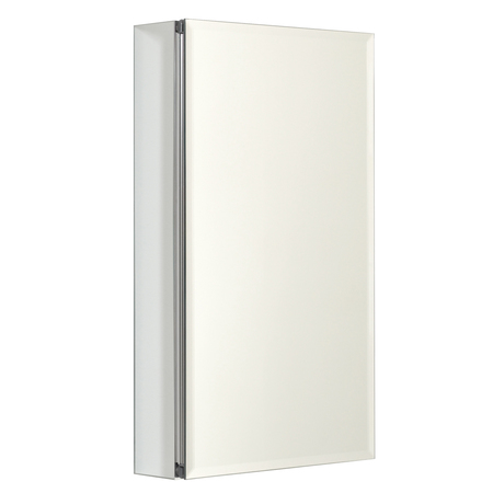 ZENITH 24" FRAMELESS ALUMINUM SWING DOOR MEDICINE CABINET EMRA2430